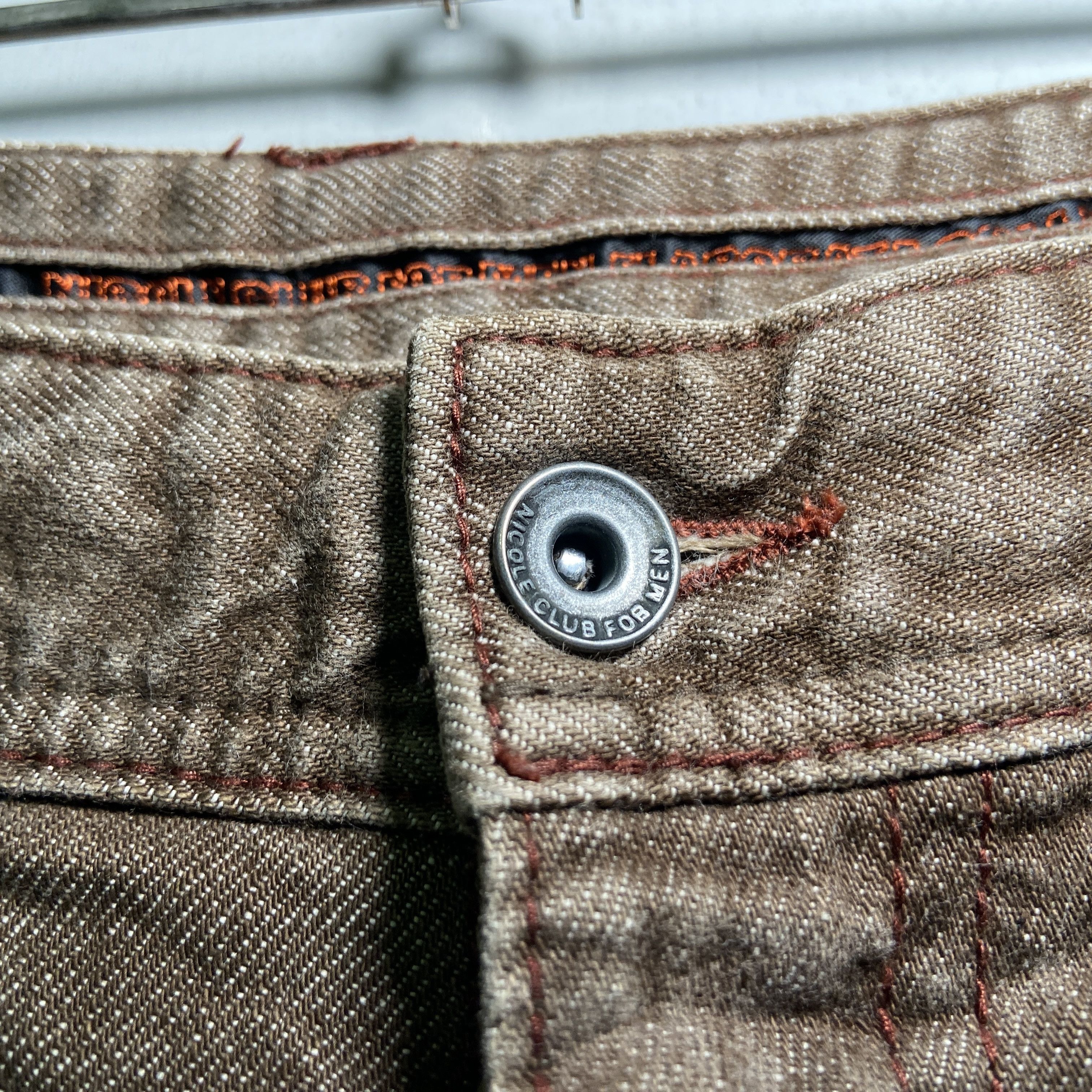 Nicole Club RARE NCFM NICOLE CLUB FOR MEN VINTAGE JAPANESE DENIM JEANS Size US 32 / EU 48 - 6 Thumbnail