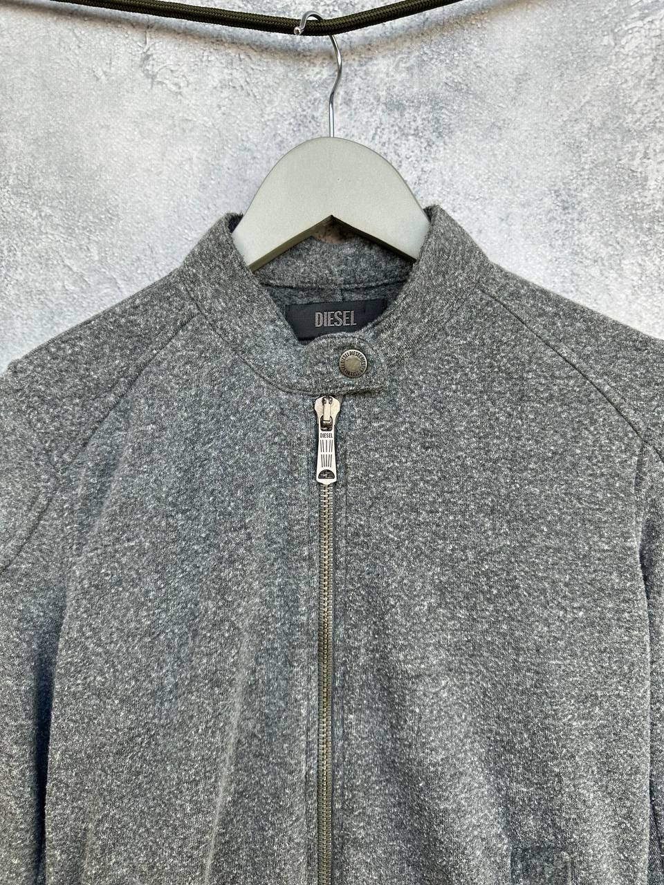 Diesel Diesel Wool Blend Avant-Garde Zip Jacket Cinch Straps Slim Size S / US 4 / IT 40 - 4 Thumbnail