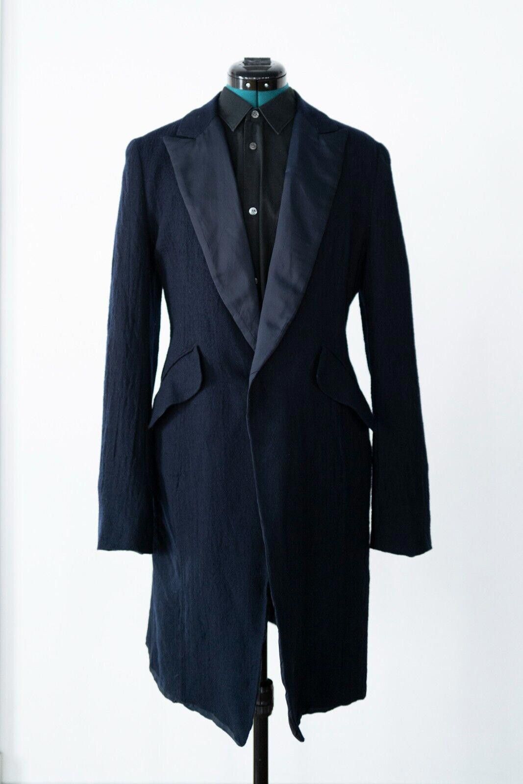 Y's Y's Yohji Yamamoto Wool Womens Overcoat Sz. M Size M / US 6-8 / IT 42-44 - 1 Thumbnail