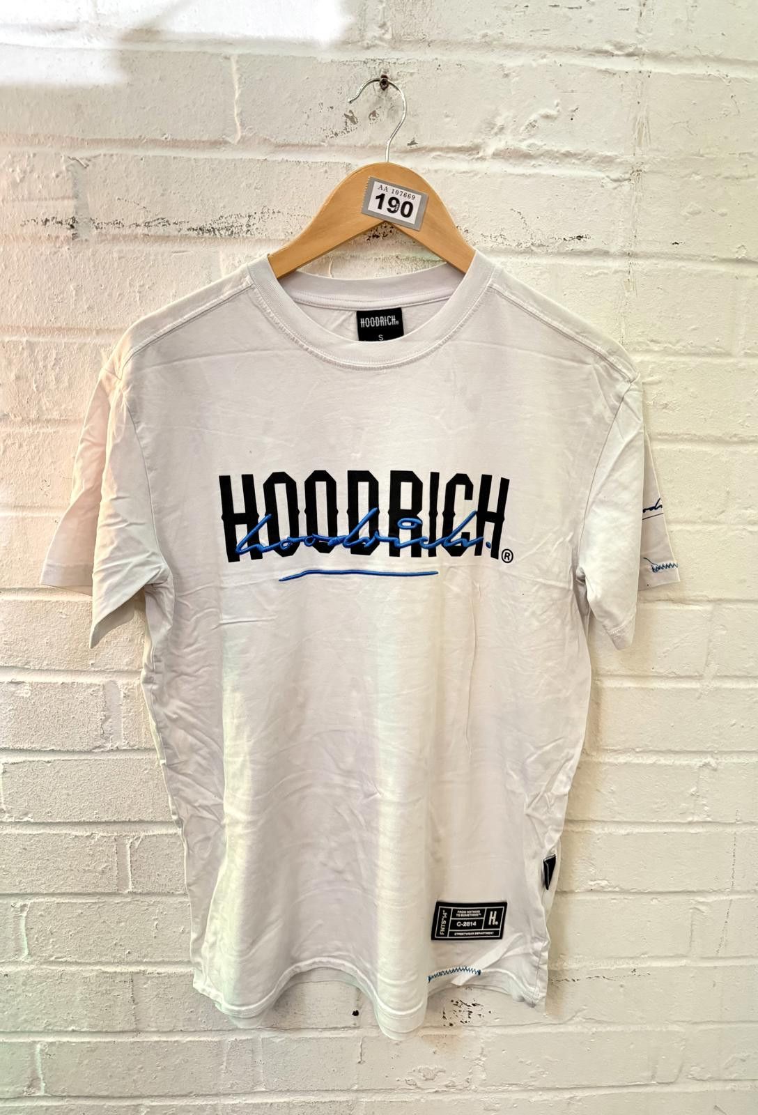 Hoodrich Hoodrich White Graphic T-Shirt Size US S / EU 44-46 / 1 - 1 Thumbnail