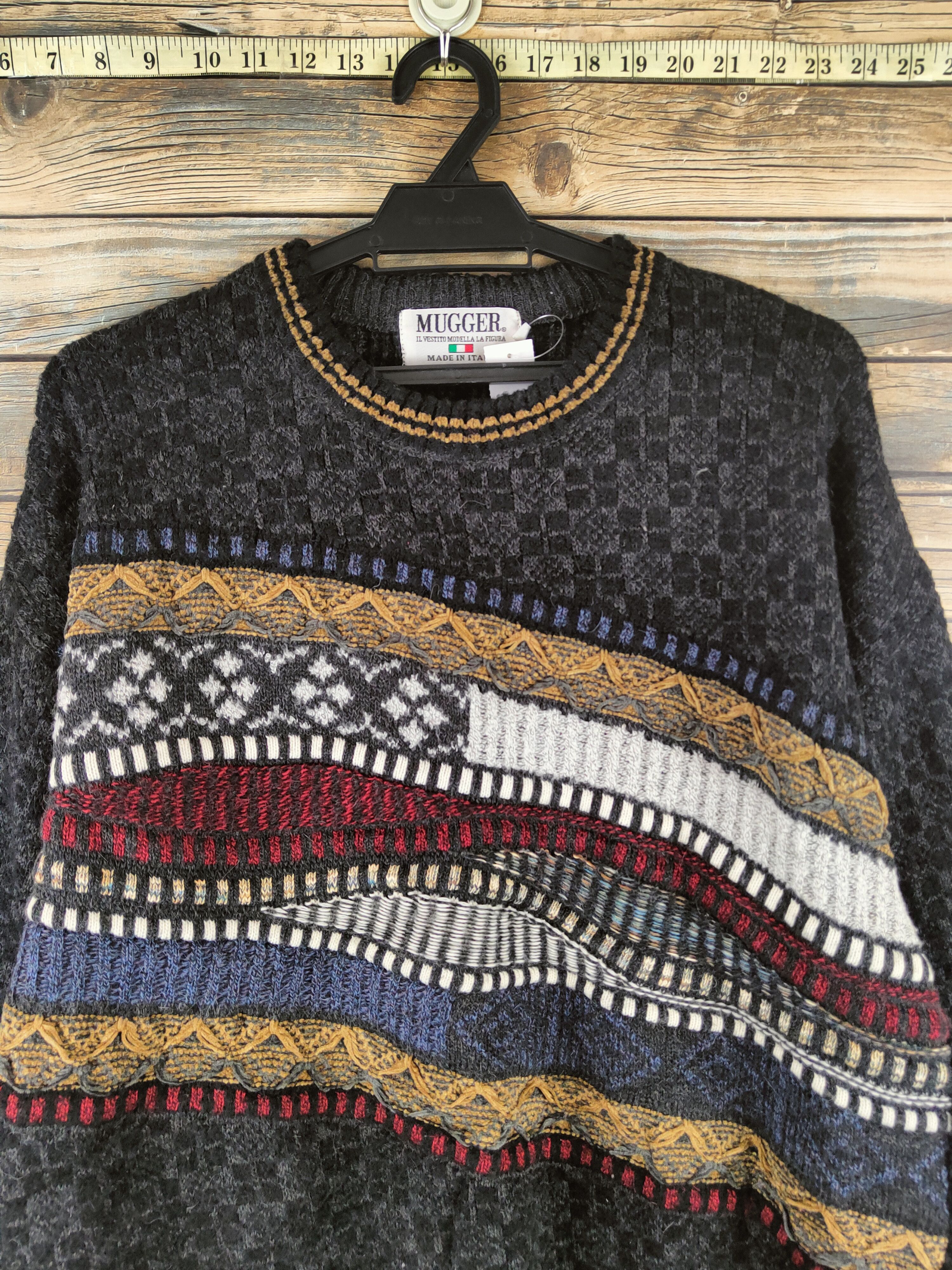 Italia Independent DL Mugger italy Black Knitwear Sweatshirts #46-387 Size US L / EU 52-54 / 3 - 2 Thumbnail