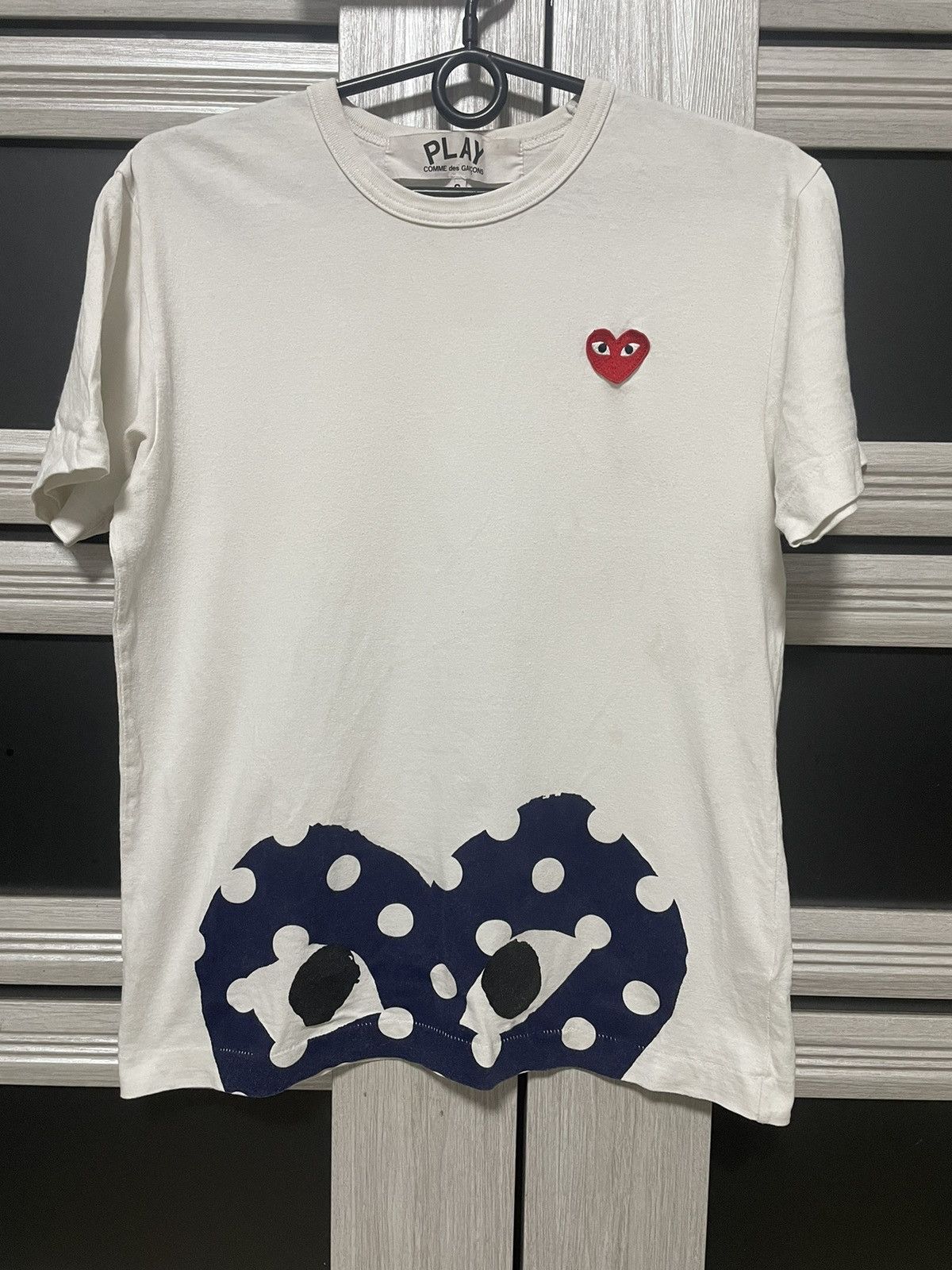 Comme des Garcons Comme Des Garçons Play Tee Logo Heart T Shirt Size US S / EU 44-46 / 1 - 1 Thumbnail