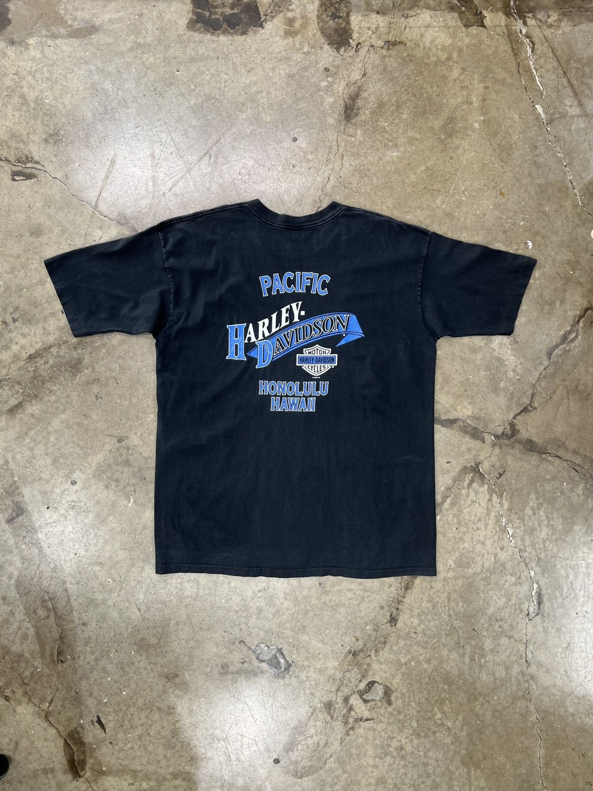 Harley Davidson Vintage Harley Davidson Call of the Wild Wolves Tee XXL Size US XXL / EU 58 / 5 - 5 Thumbnail