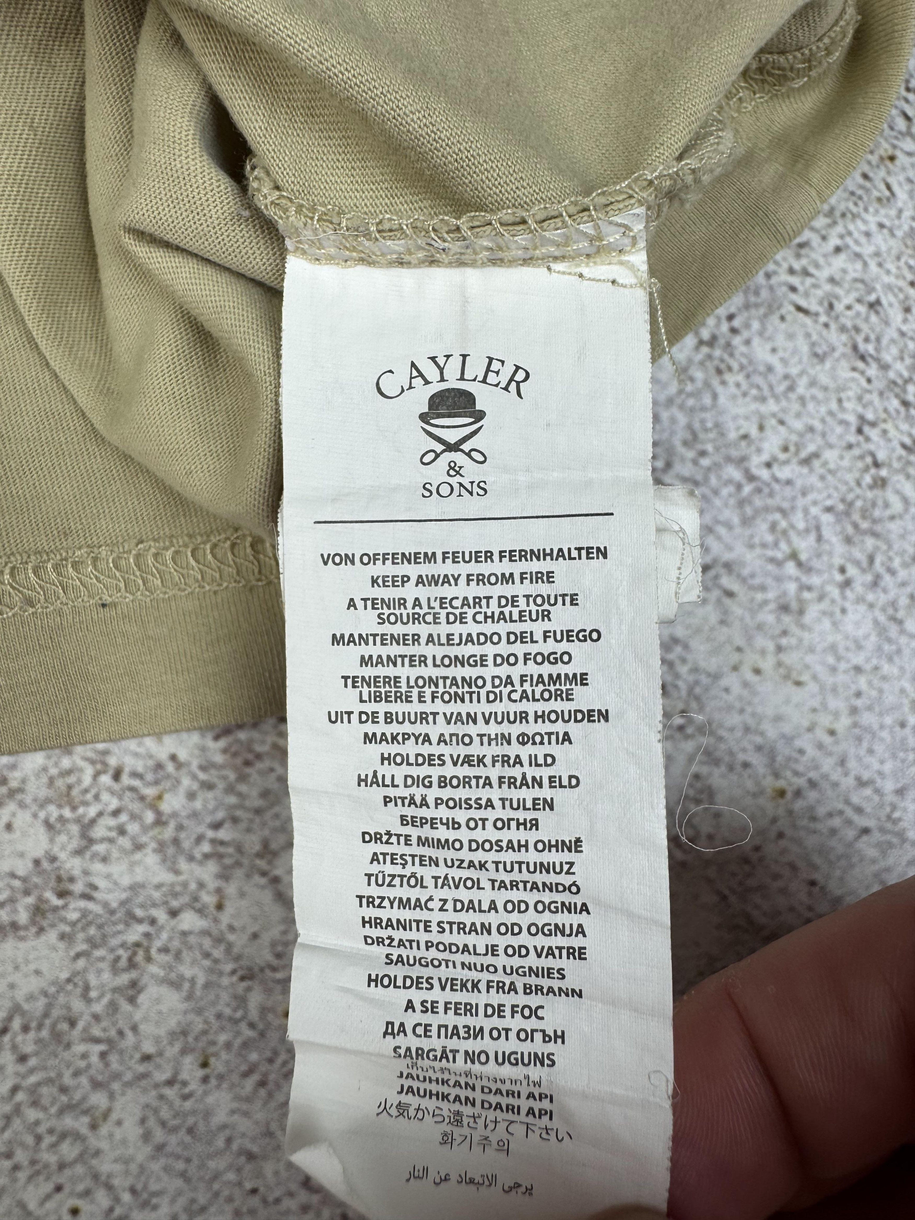 Rap Tees Cayler & Sons SNIPES x Drake Graphic Streetwear T-Shirt ovo Size US L / EU 52-54 / 3 - 6 Thumbnail
