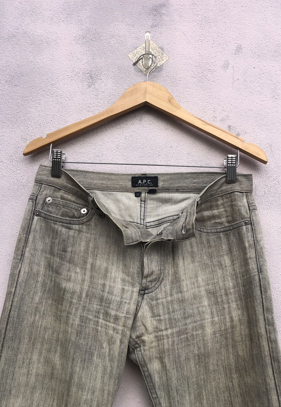 A.P.C. APC Bleach Style Jeans Size US 29 - 9 Thumbnail