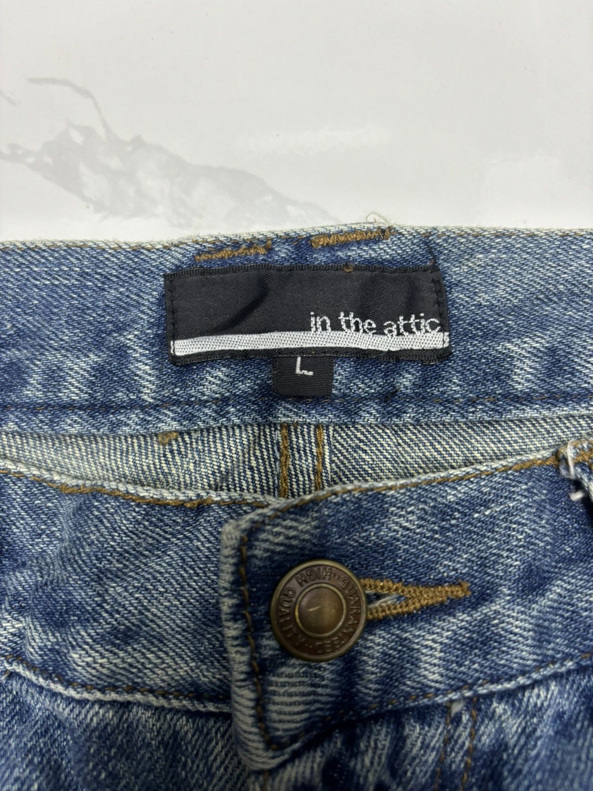 In The Attic SICK🔥IN THE ATTIC PUNK PARACHUTE BONDAGE JEANS Size US 30 / EU 46 - 12 Thumbnail