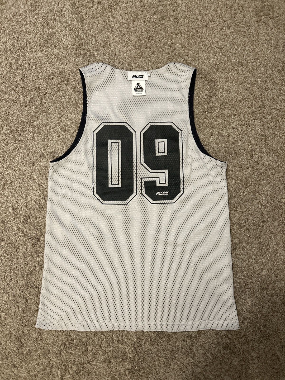 Palace Palace Mesh Reverso Jersey Black/White Size Medium Size US M / EU 48-50 / 2 - 4 Thumbnail