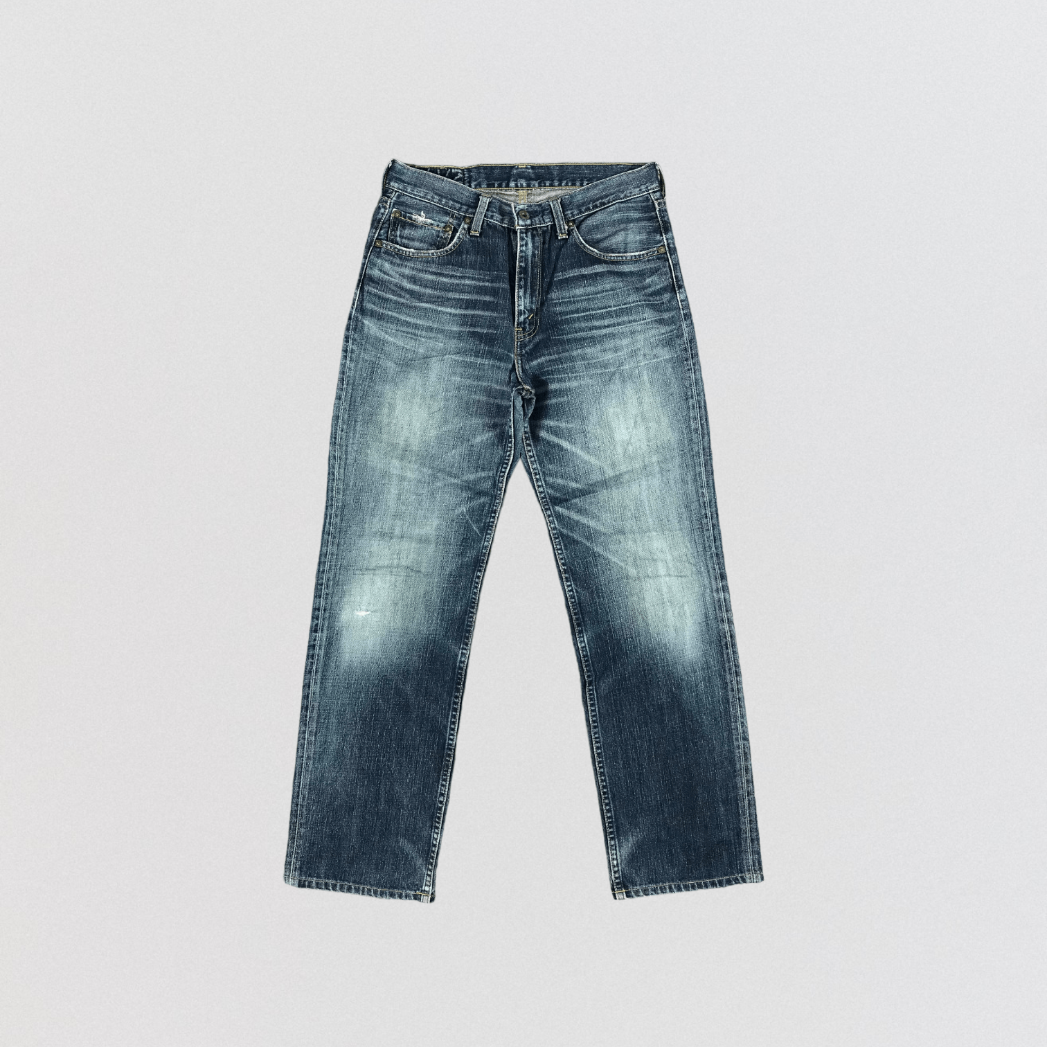 Levi's × Vintage Vintage 90s Blue Wash Levis 502 Jeans-JM2706 Size US 31 - 1 Thumbnail