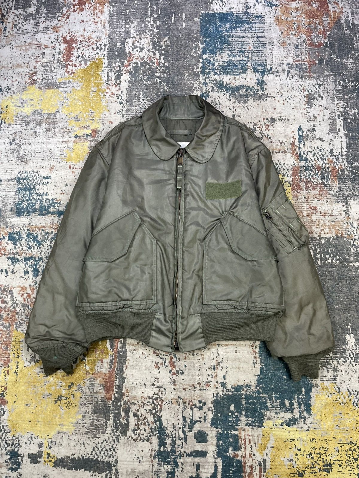Alpha Industries Vtg Military Type CWU 45/P DLA 100-87-C-0753 Size US L / EU 52-54 / 3 - 2 Thumbnail