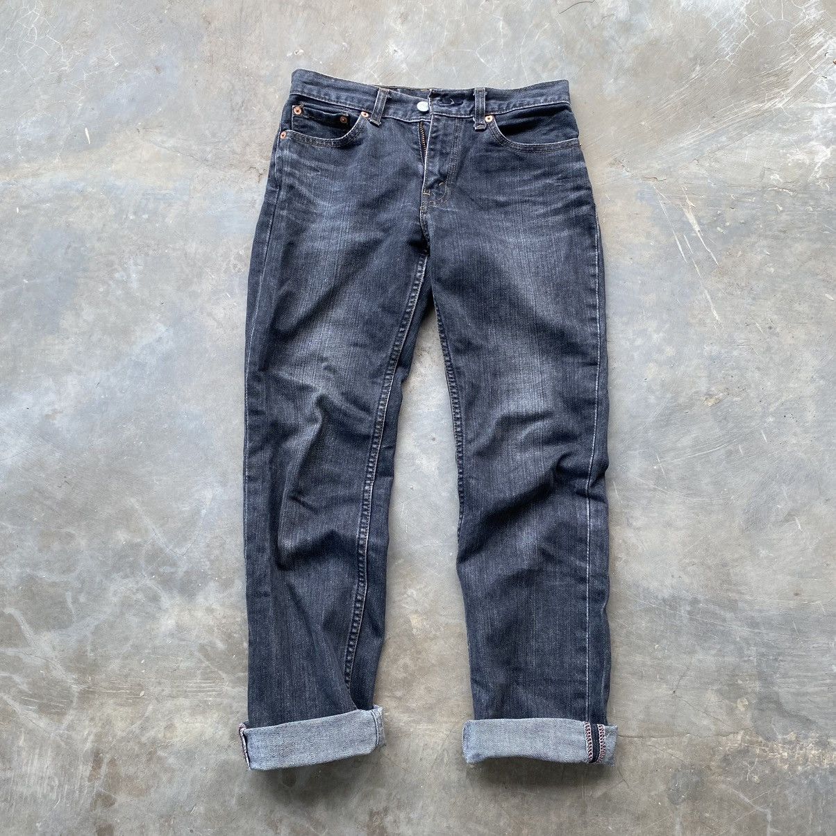 If Six Was Nine × Japanese Brand Levis 503 japanese long pants denim y2k syle unisex Size 29" - 1 Thumbnail