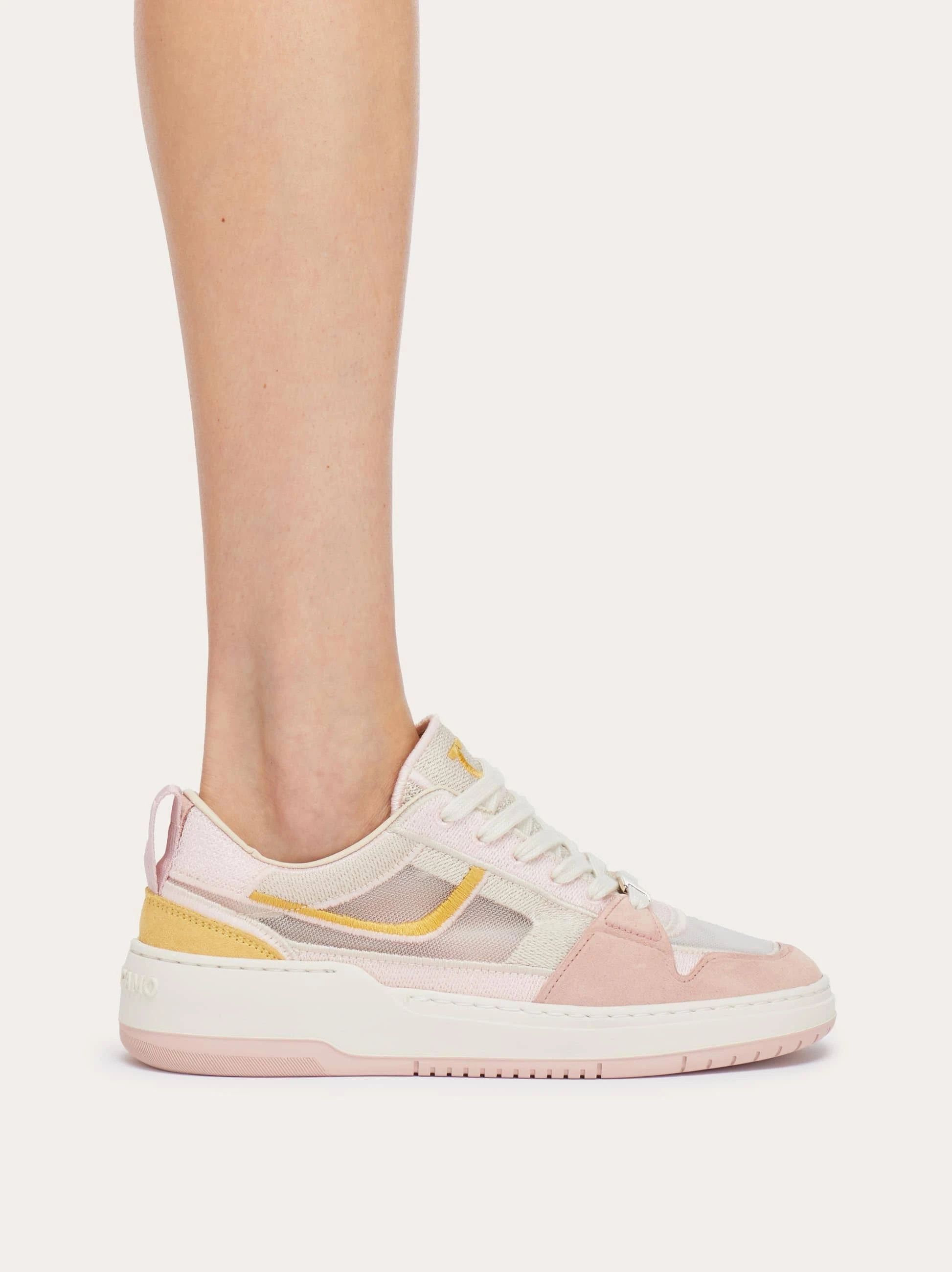 Salvatore Ferragamo o1s1rm0824 Destiny Low-Top Sneakers in Multicolor Size US 9.5 / IT 39.5 - 5 Thumbnail