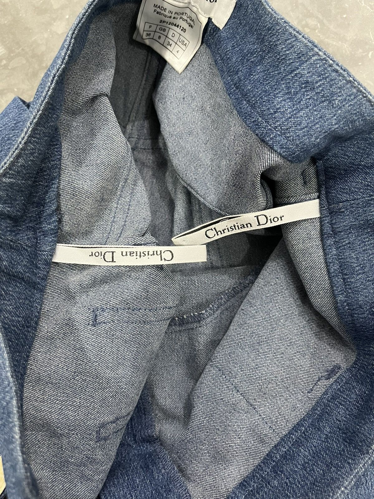 Dior Jhon galliano dior flared pants Size 29" - 5 Thumbnail