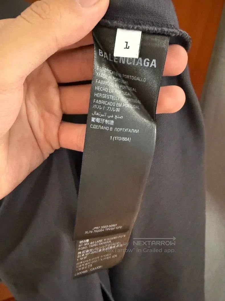 Balenciaga Balenciaga Double Ring Short Sleeve. Size US XL / EU 56 / 4 - 4 Thumbnail
