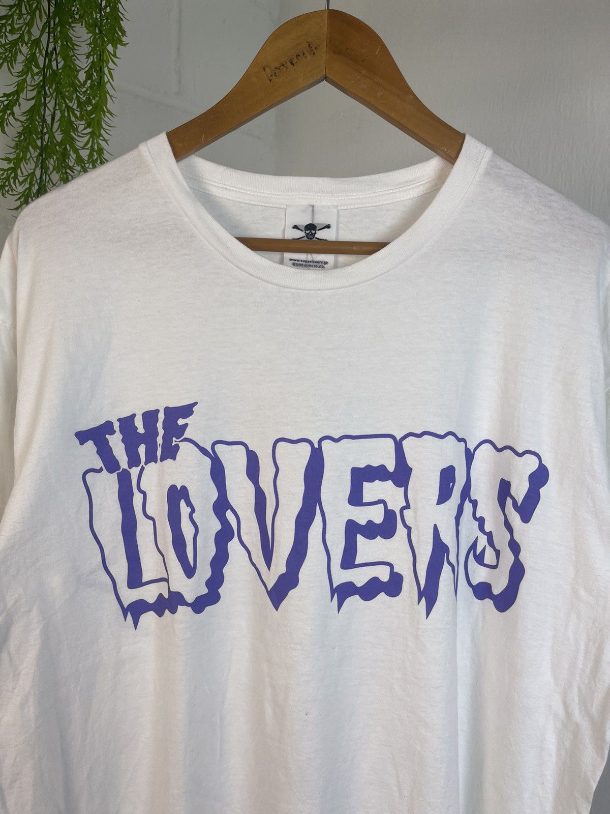Hysteric Glamour 2000s Lover Rock Super Lovers Purple Print Tee b2 Size US L / EU 52-54 / 3 - 4 Thumbnail