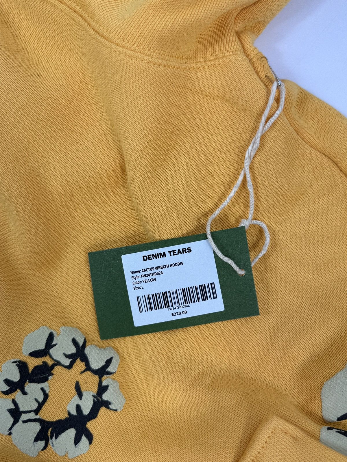 Cactus Plant Flea Market × DENIM TEARS LOGO PRINT HOODIE Size US L / EU 52-54 / 3 - 4 Thumbnail