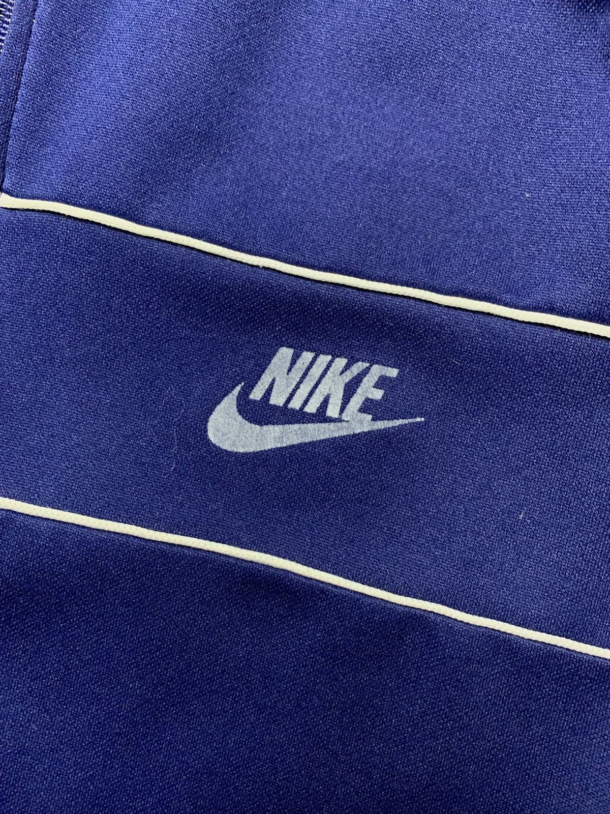 Nike × Vintage Vintage Nike Retro track jacket size M/L rare navy Size US M / EU 48-50 / 2 - 3 Thumbnail