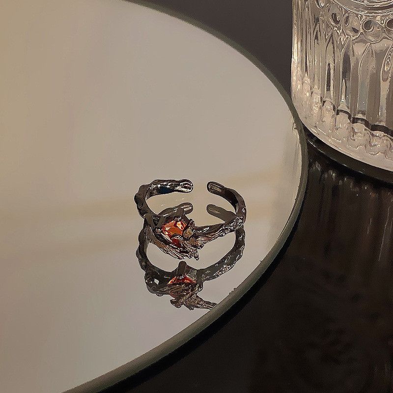 Jewelry Vibe Jewelry Rings Open Size Chrome Ring (Size 7-13) Size ONE SIZE - 6 Thumbnail