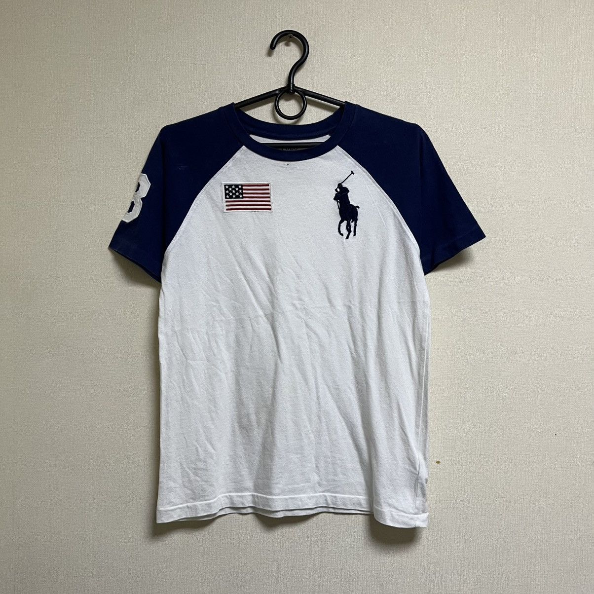 Polo Ralph Lauren Vintage Polo T-Shirt Polo Ralph Lauren USA #3 Big ...