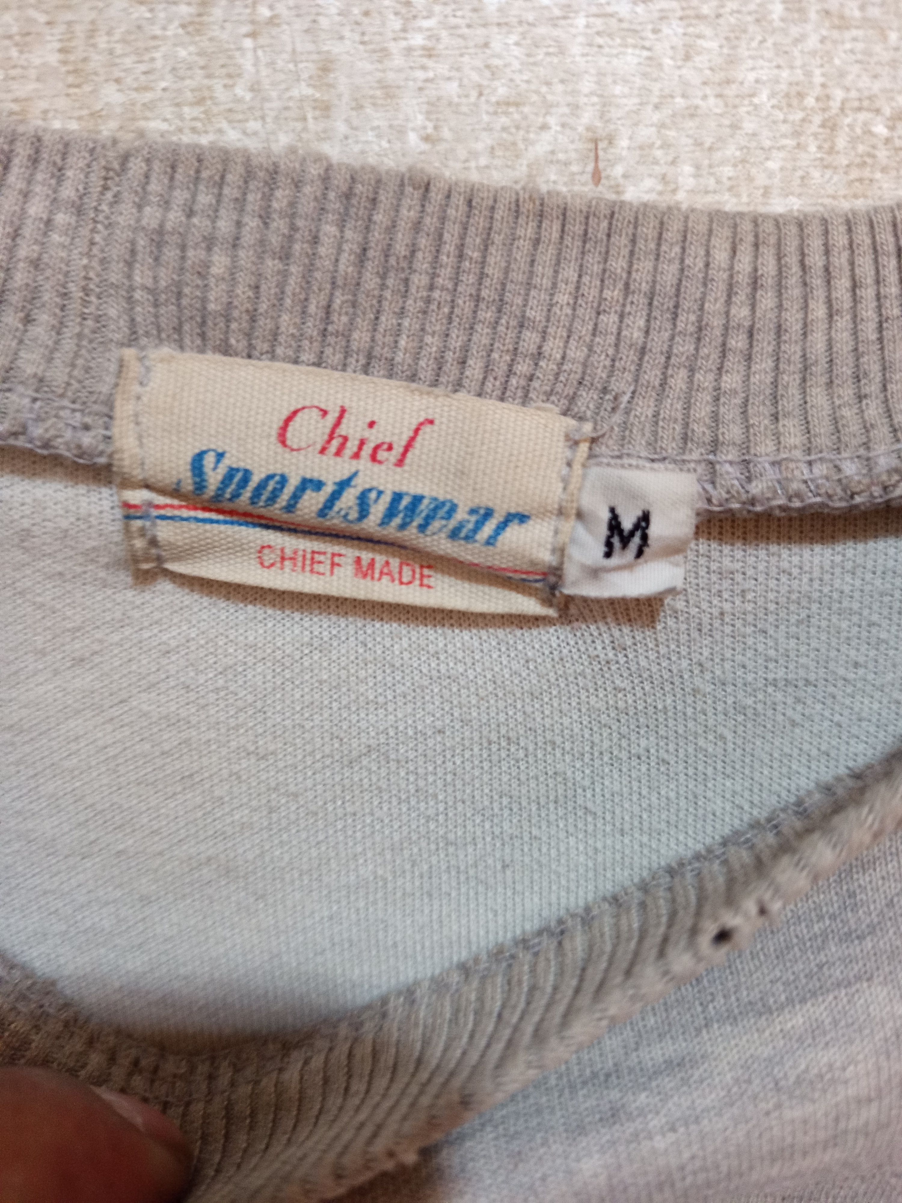 Vintage 1980s Chief Sportswear Brandon Vermont Sweatshirt Size US M / EU 48-50 / 2 - 8 Thumbnail