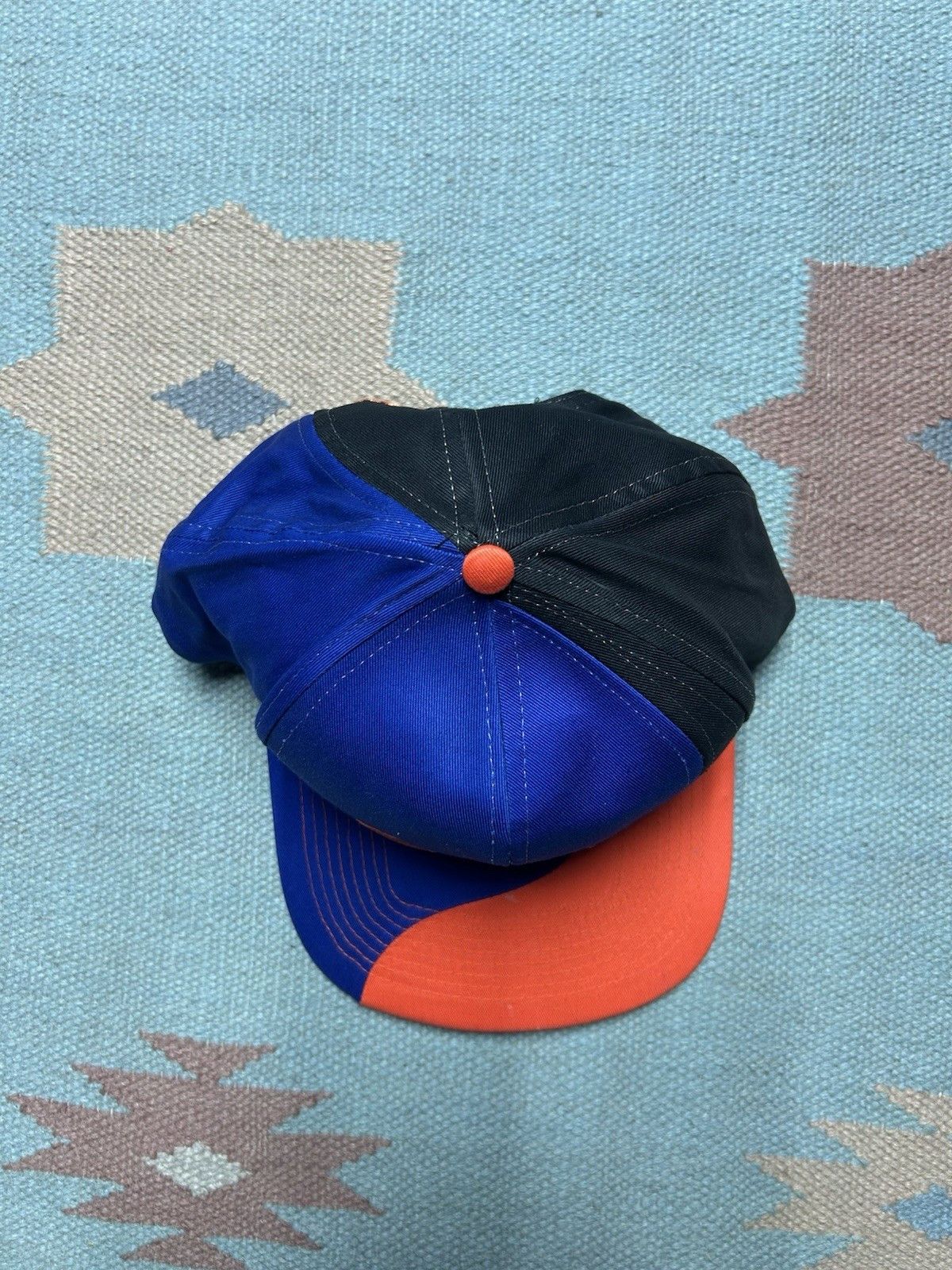 Vintage Vtg hat Transouth Financial 400 nascar wave swirl tri tone Size ONE SIZE - 3 Thumbnail