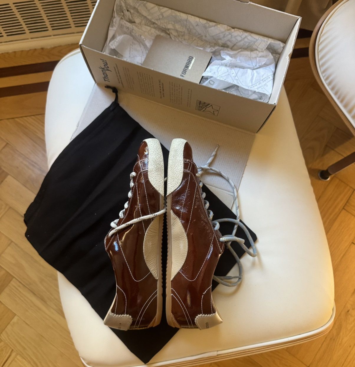 Golden Goose Golden Goose Burgundy True Stars - Size 45 Size US 11.5 / EU 44-45 - 6 Thumbnail