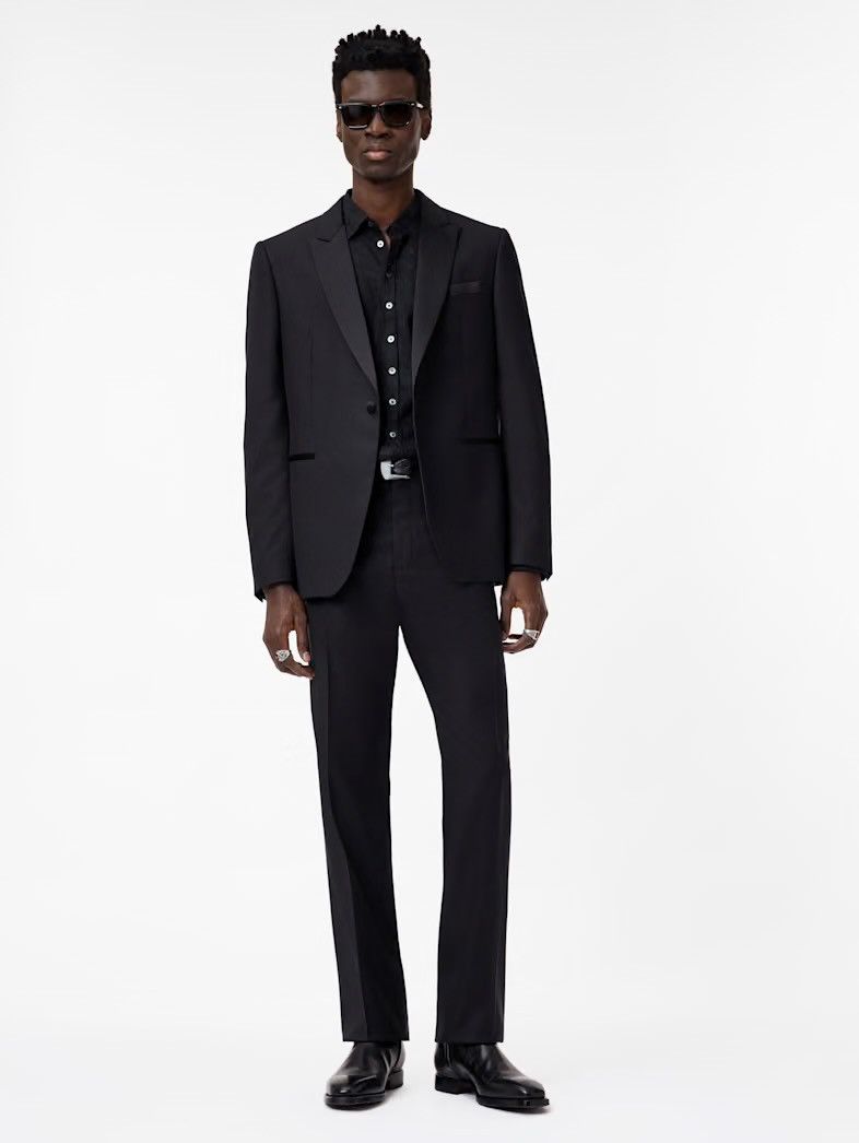 John Varvatos $998 Glen Tuxedo pants EU 52 Size US 36 / EU 52 - 1 Thumbnail