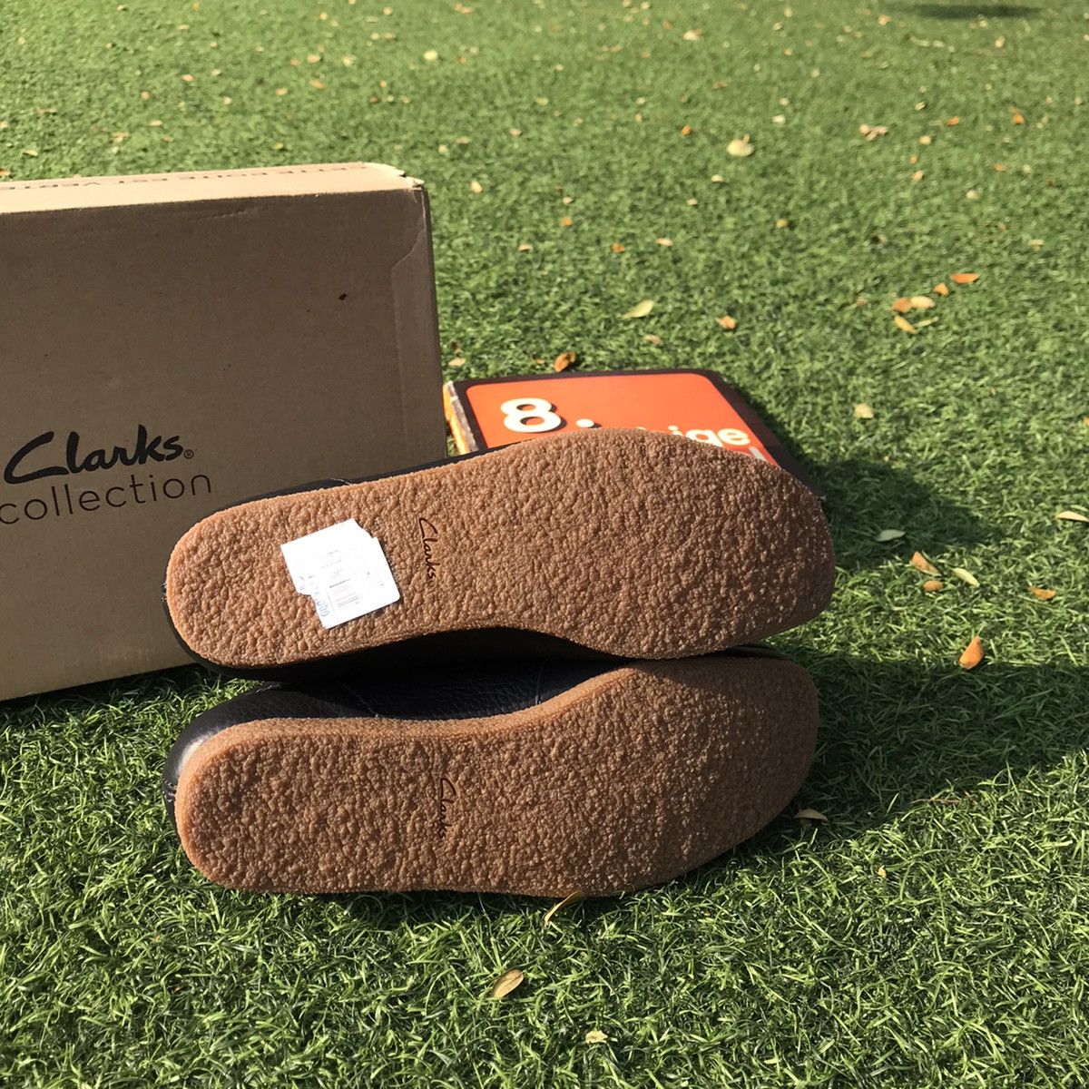 Clarks × Leather Clarks Wallabee Wallabees Shacre II Run Black Leather Size US 6.5 / EU 39-40 - 6 Thumbnail