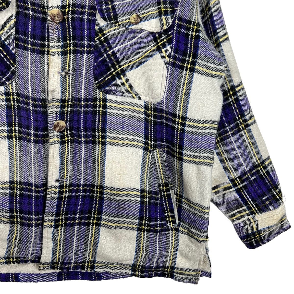 Hysteric Glamour 🔥 GLAMOUR CLUB PLAID CHECK SHERLING JACKET Size US M / EU 48-50 / 2 - 5 Thumbnail