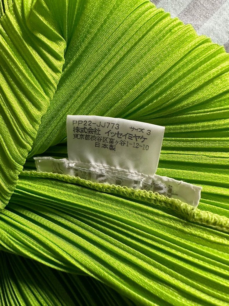 Issey Miyake Issey Miyake Green vintage shirt Size L / US 10 / IT 46 - 5 Thumbnail