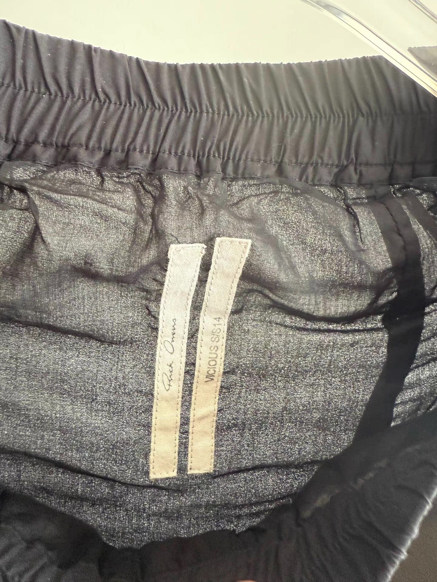 Rick Owens Rick Owens 14SS Silk Cropped Trousers Q17 Size US 34 / EU 50 - 2 Thumbnail