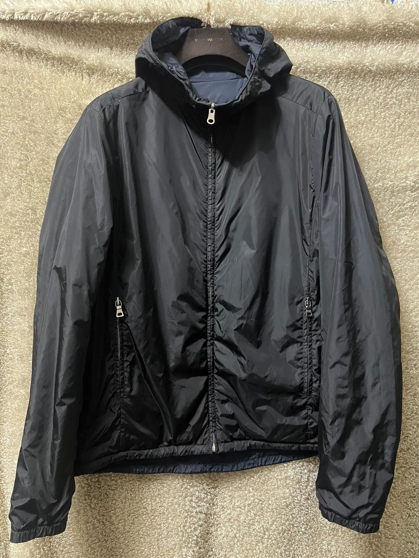 Prada Prada Men's Reversible Nylon Jacket Size US M / EU 48-50 / 2 - 1 Thumbnail