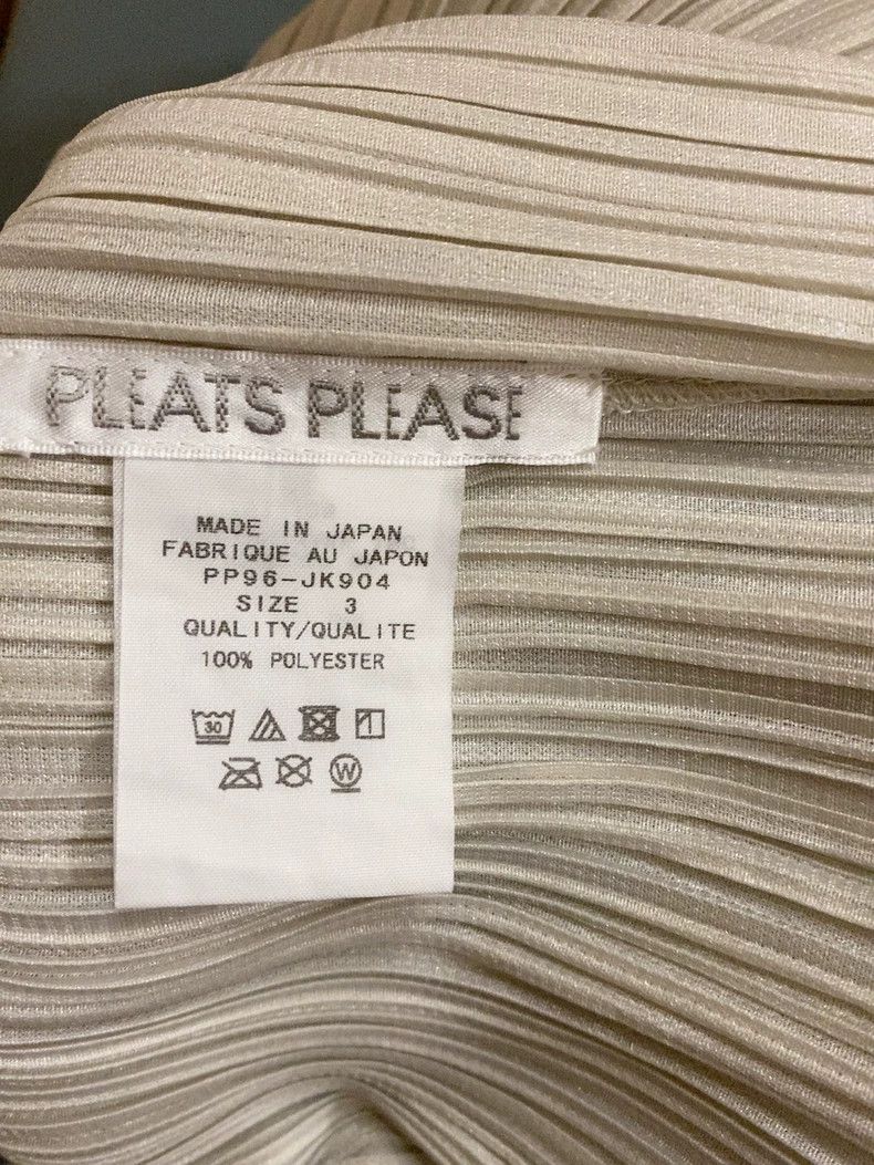 Issey Miyake Issey Miyake size:3 Beige long sleeves Size S / US 4 / IT 40 - 3 Thumbnail