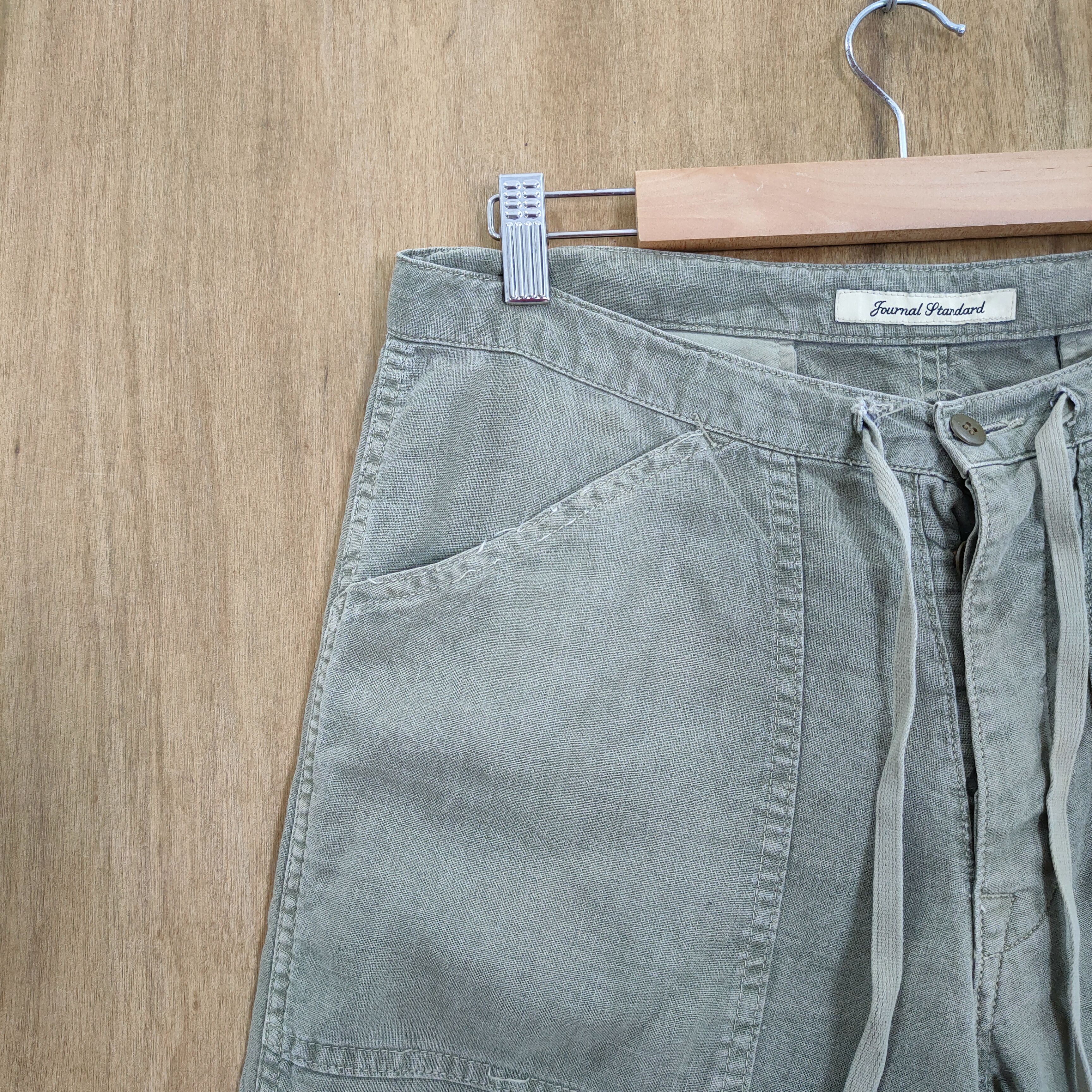 Japanese Brand JOURNAL FADED BUSH PANTS Size US 30 / EU 46 - 4 Thumbnail