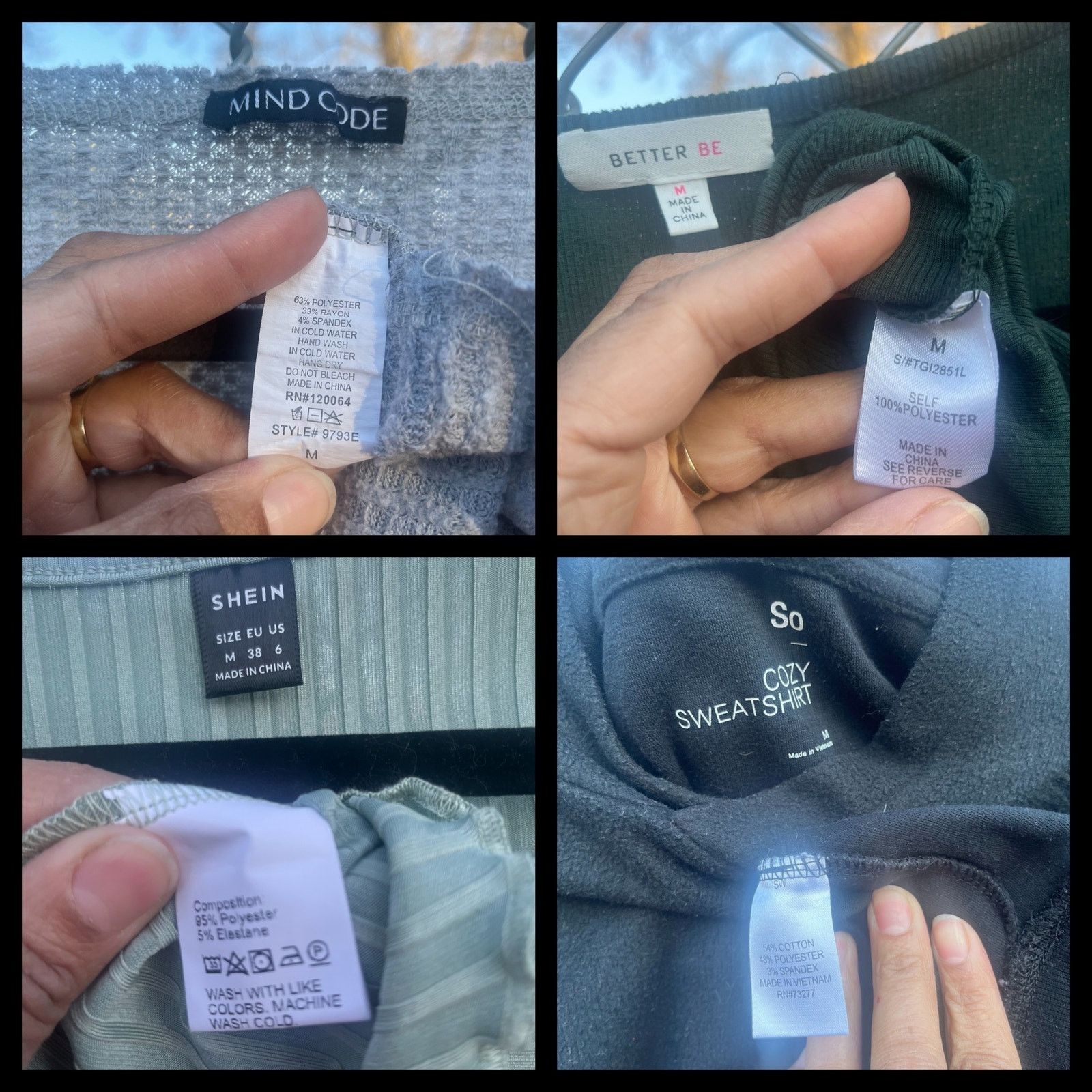 Forever 21 Long Sleeve Shirts 10 piece Bundle Small Medium Crop Top Size S / US 4 / IT 40 - 7 Thumbnail