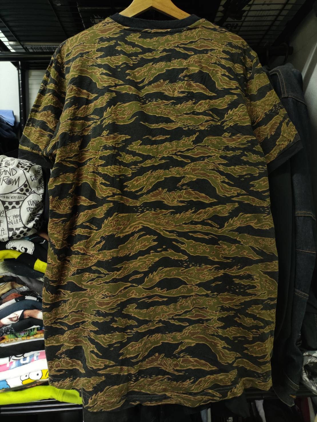 Adidas Skategang Streetwear Adidas Skateboarding Tiger Stripe Camo T Shirt Grailed