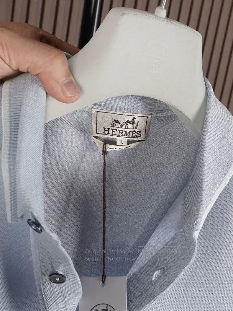 Hermes Hermes 25 Spring-Summer Men's Glacier Color Lightweight Sh Size US M / EU 48-50 / 2 - 6 Thumbnail