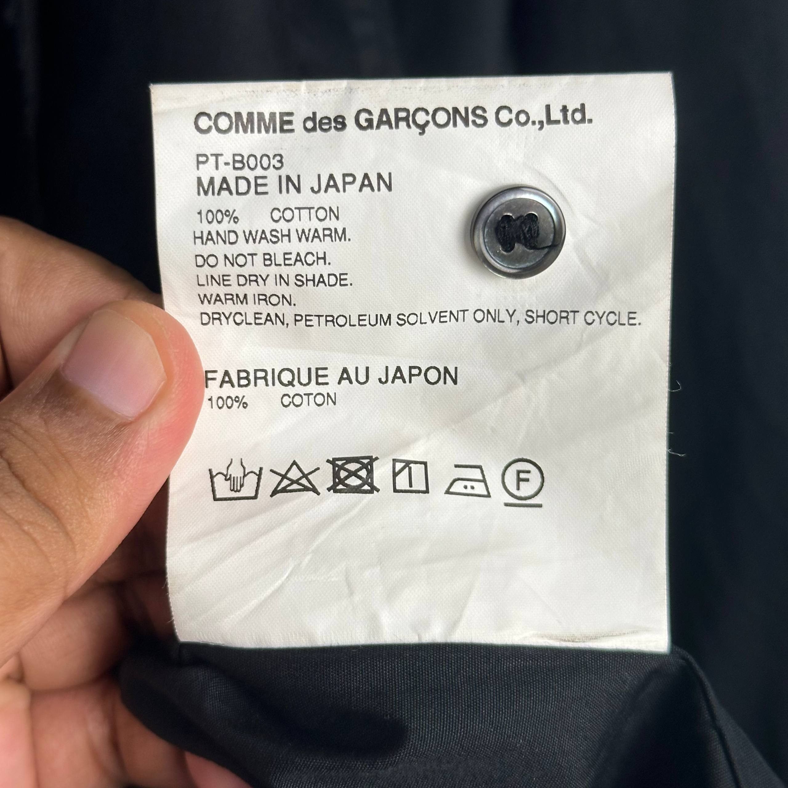 Comme des Garcons Homme Plus Archive Comme des Garcons Plus Cut-Off Shirt Size US M / EU 48-50 / 2 - 8 Thumbnail