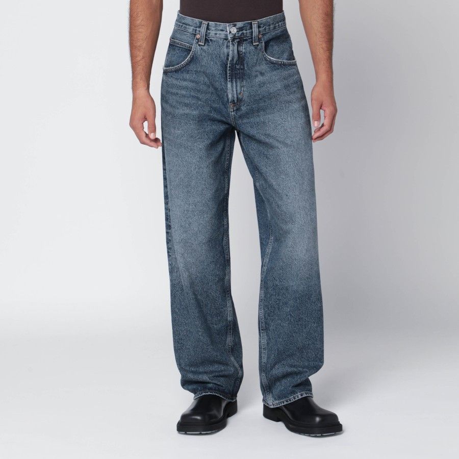 Agolde o1d2blof1025 Denim Jeans in Blue Size US 34 / EU 50 - 1 Thumbnail