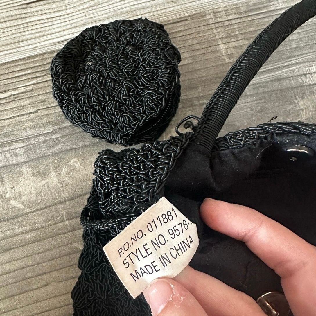 Other small black knit handbag Size ONE SIZE - 2 Thumbnail