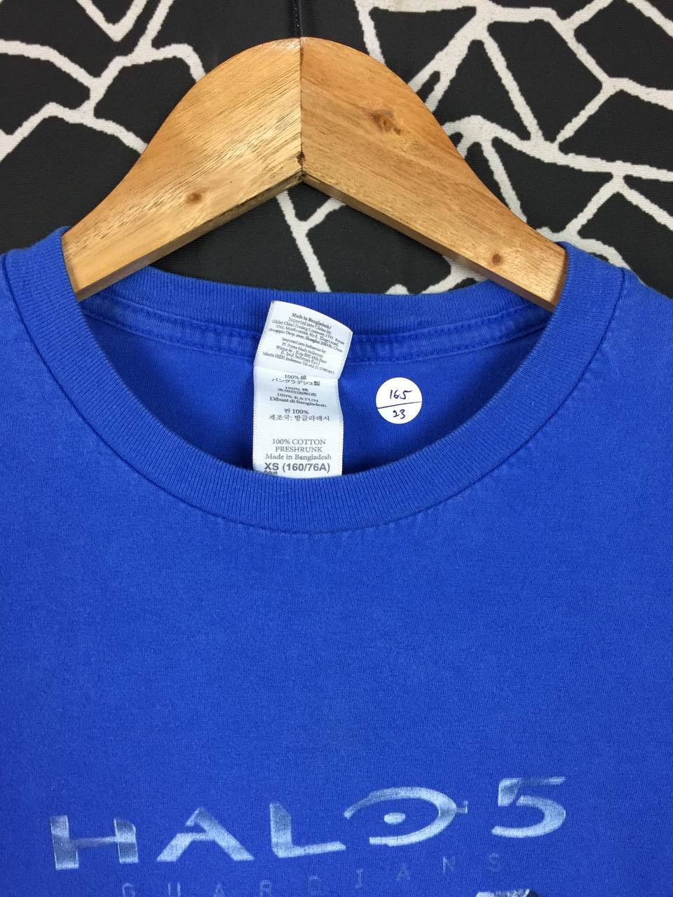 Halo × Microsoft × The Game Halo 5: Guardians Microsoft Studios Xbox One Game Promo Tee Size US XS / EU 42 / 0 - 4 Thumbnail