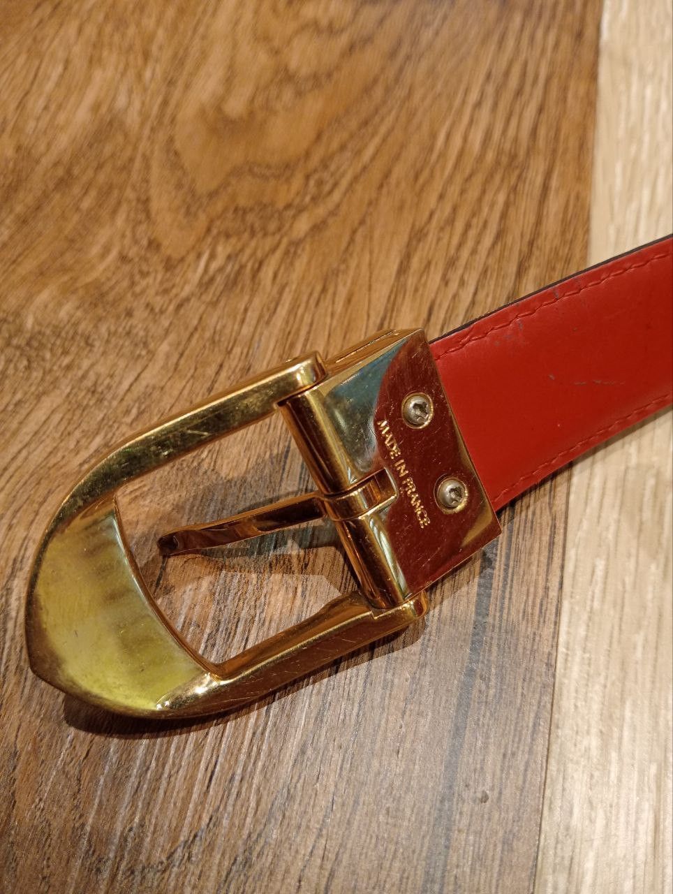 Louis Vuitton LOUIS VUITTON EPI LEATHER BELT Size ONE SIZE - 7 Thumbnail