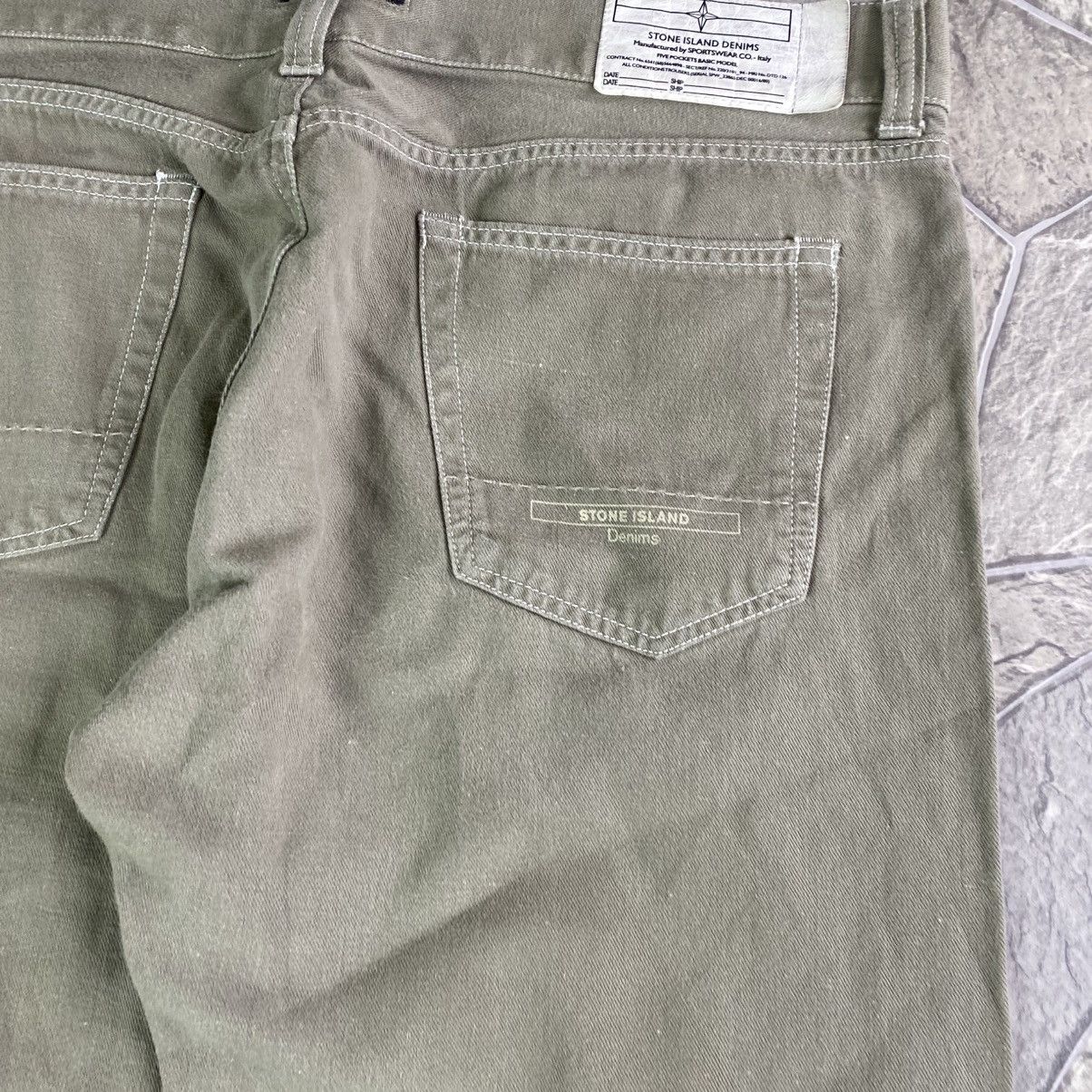 Stone Island Rare S.I. Denims Vintage Stone Island Jeans Denim Pants Size US 38 / EU 54 - 4 Thumbnail