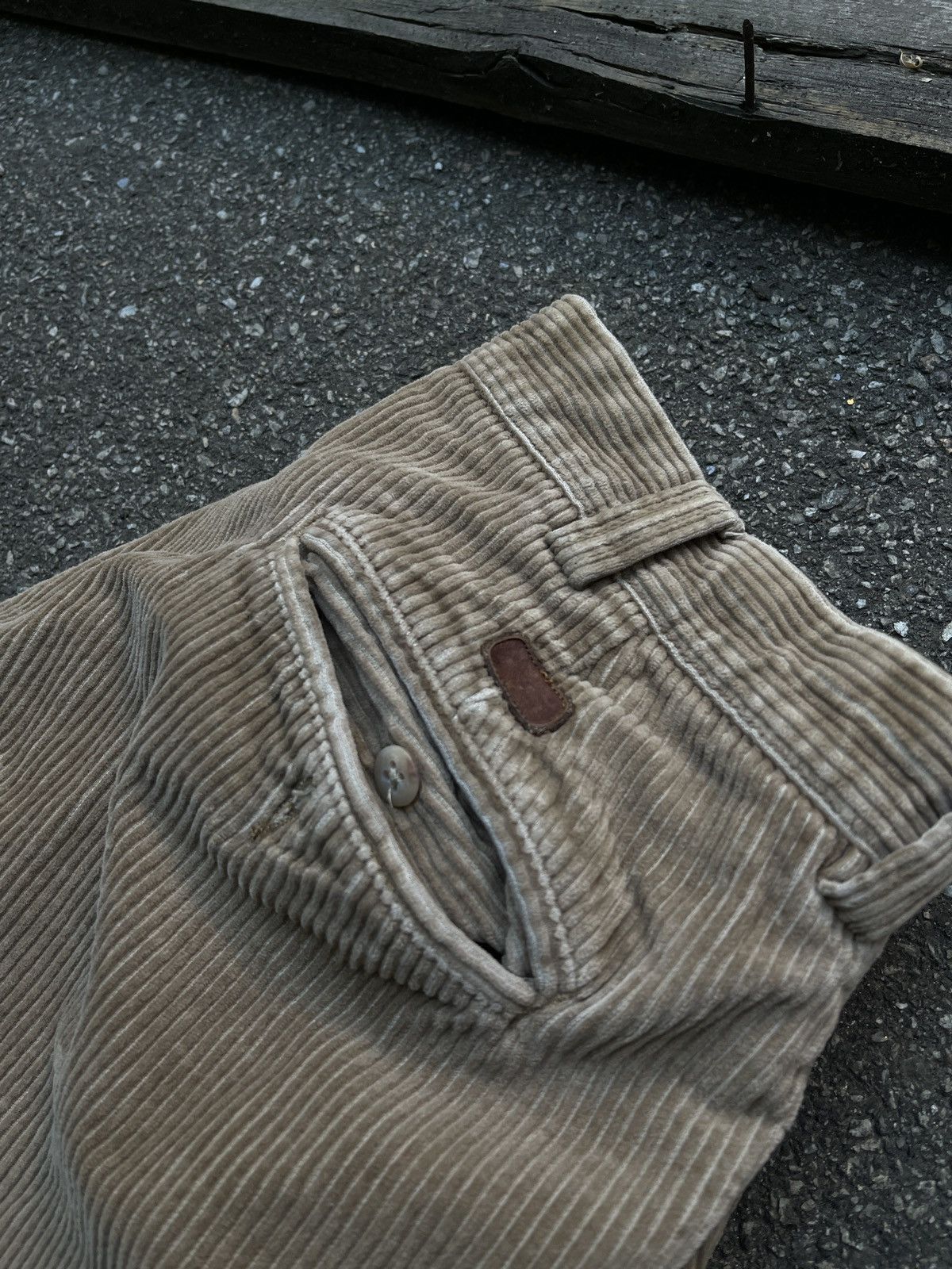 Polo Ralph Lauren × Vintage Polo Ralph Lauren vintage velvet pants Size US 34 / EU 50 - 2 Thumbnail