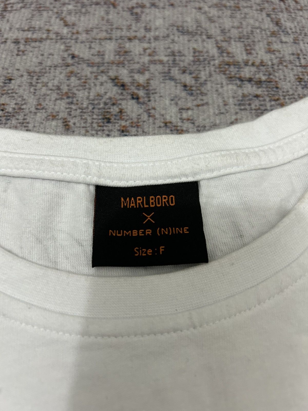 Number (N)ine Number nine X Marlboro Matrix Box Logo Tee Size US M / EU 48-50 / 2 - 7 Thumbnail
