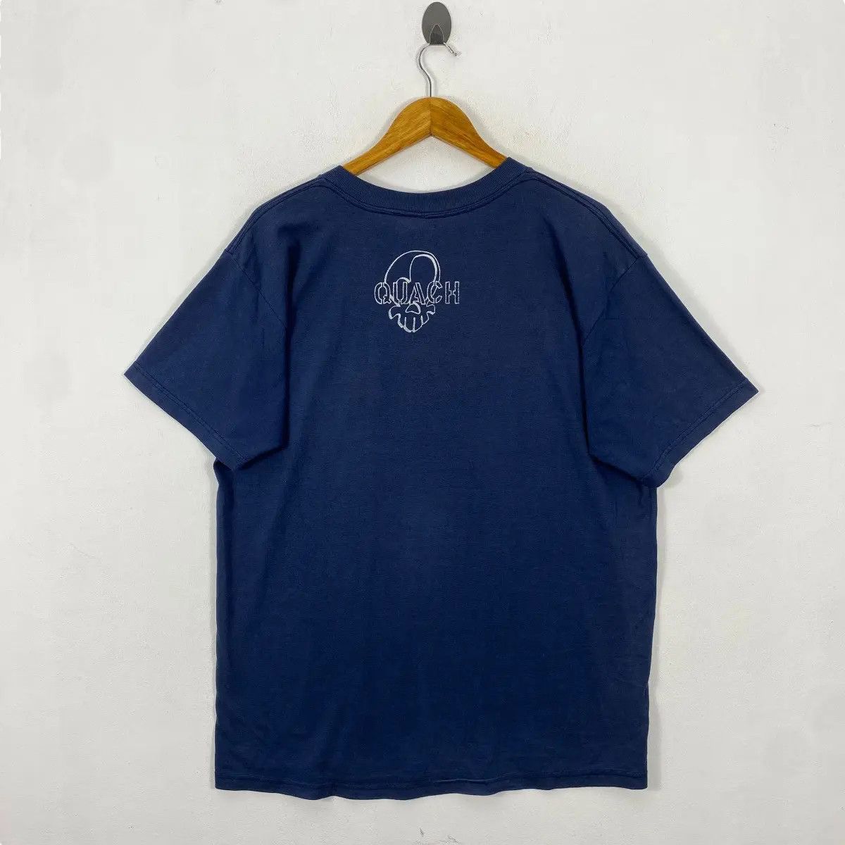Vintage Vintage 90's QUACH SKATEBOARDING Skatewear Graphic Tee Size US L / EU 52-54 / 3 - 4 Thumbnail