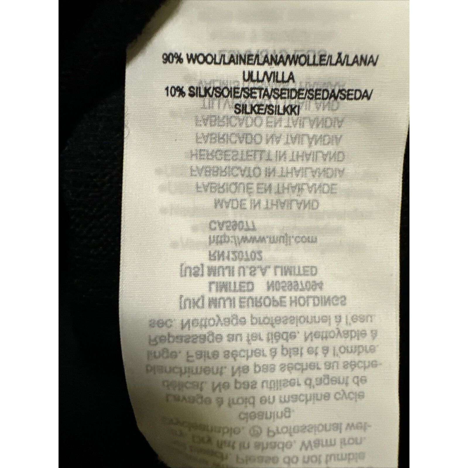 Other Unbranded Women's Merino Wool Sweater Silk Blend V Neck Size Size M / US 6-8 / IT 42-44 - 4 Thumbnail