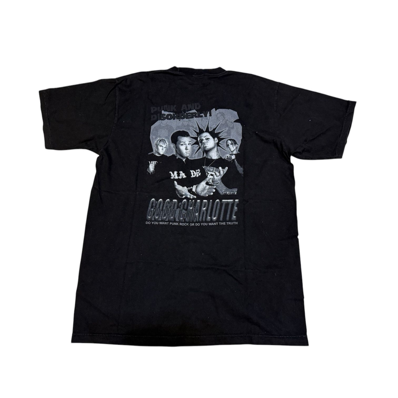 Band Tees Vintage 00s Good Charlotte Bootleg T Shirt Size US XL / EU 56 / 4 - 2 Thumbnail
