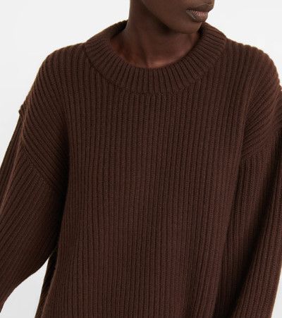 Jil Sander o1loc1c1124 Ribbed Knit Jumper in Brown Size US M / EU 48-50 / 2 - 4 Thumbnail