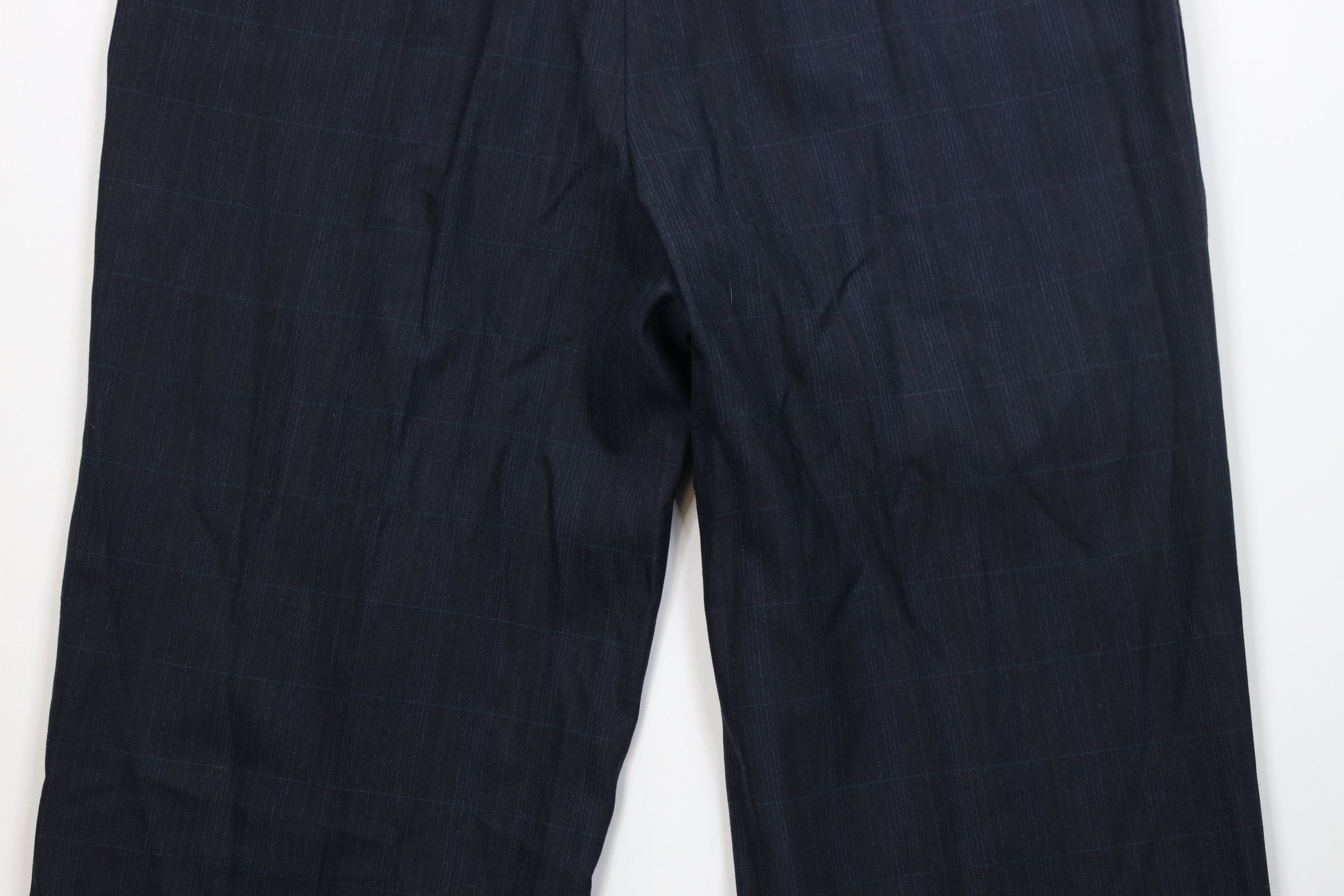 Vintage Vintage 70s Streetwear Wide Leg Chino Pants Plaid USA Size US 36 / EU 52 - 12 Thumbnail