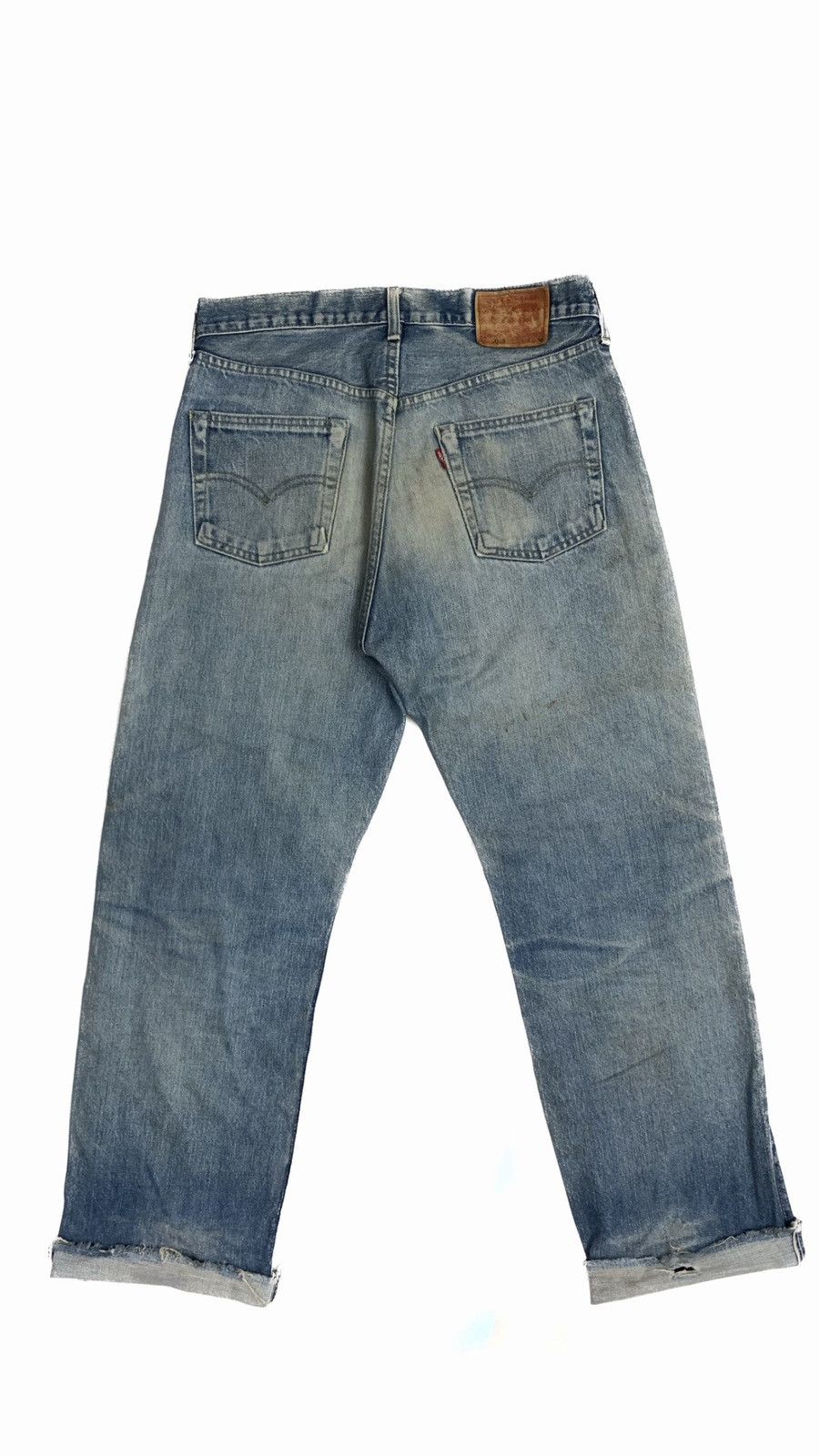 Levi's × Vintage Vintage 90’s LEVI’S big E Selvedge Denim Size US 32 / EU 48 - 9 Thumbnail
